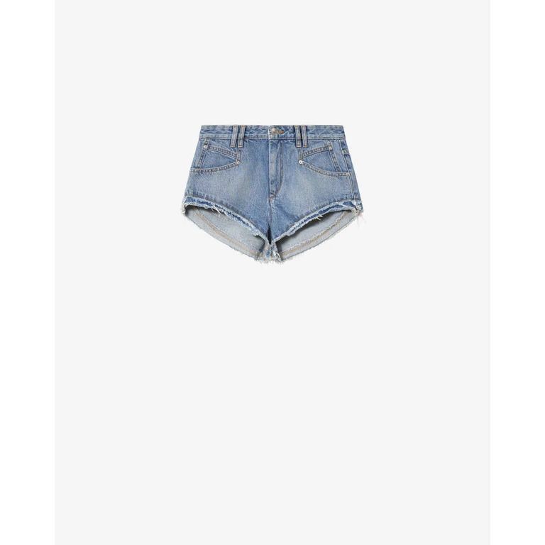 Isabel Marant Eneidala Denim Shorts