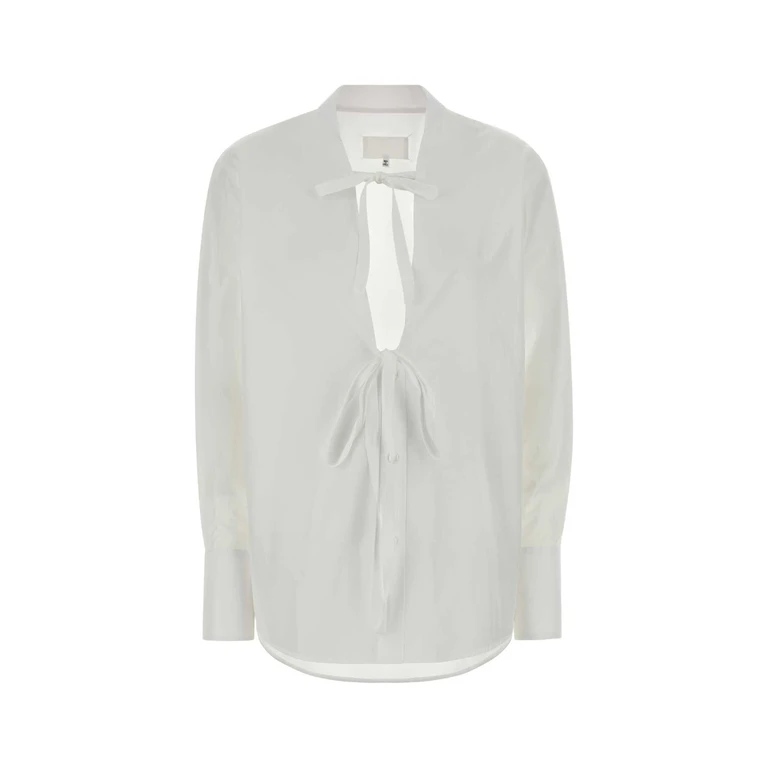 Maison Margiela S29dt0016s43001 100 White Exterior: Cotton Camicie