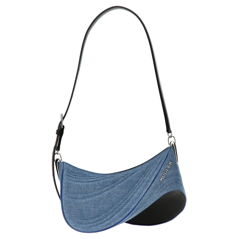 Mugler Curve 01 Shoulder Bag