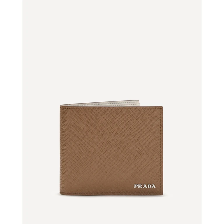 PRADA Leather Wallet Male UNI