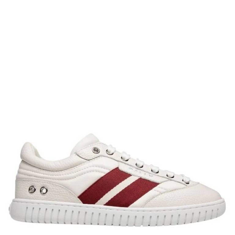 Bally Player Leather Low-Top Sneakers, Brand Size 35 ( US Size 4.5 )