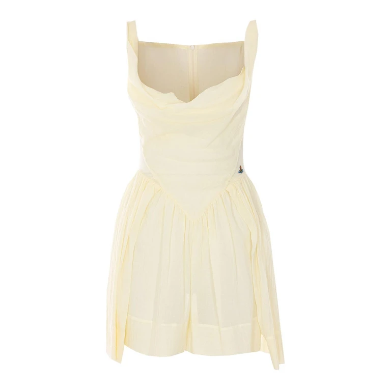 Robe courte Sunday à étages et drapés Vivienne Westwood