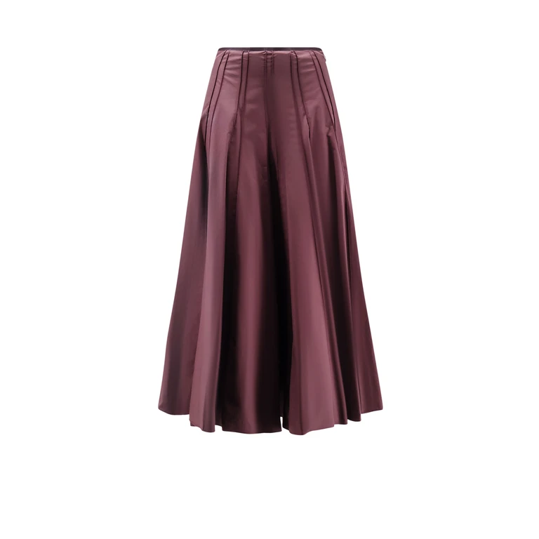 Cotton Midi Skirt (116002P6015UV)