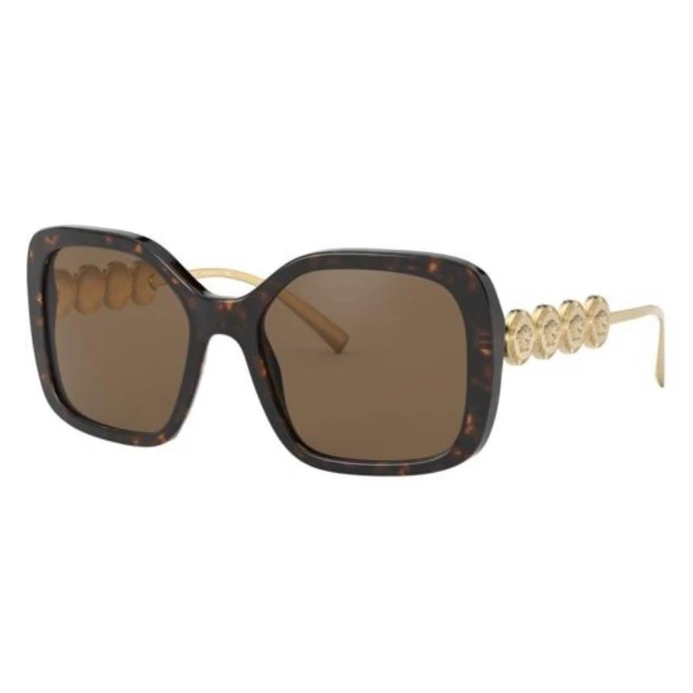 Versace Brown Butterfly Ladies Sunglasses VE4375F 108/73 53