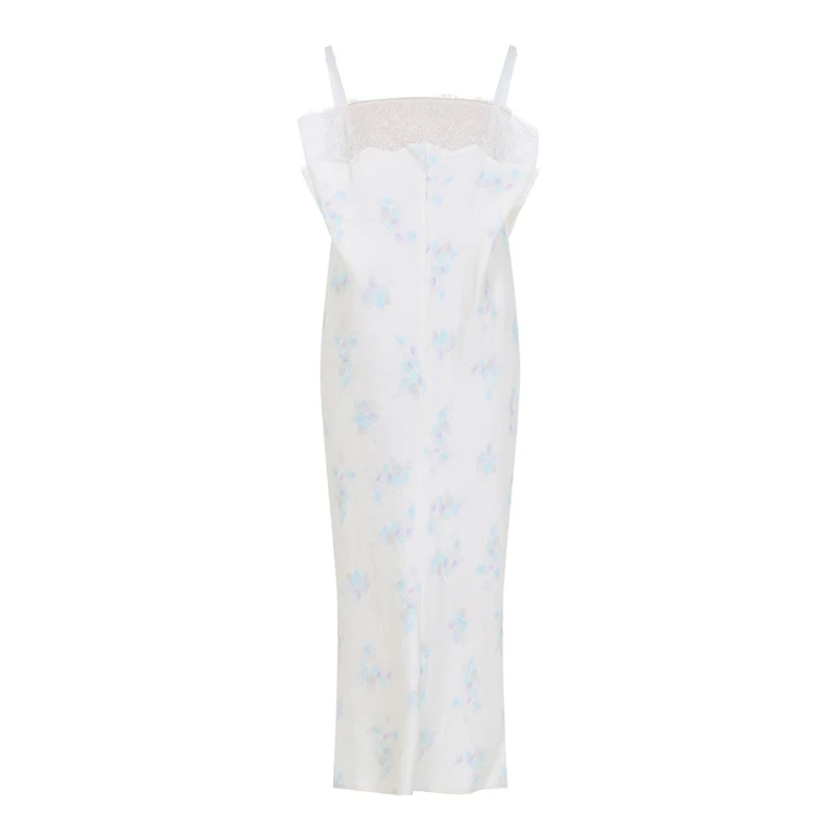Carven Robe Au Genou - Beige Clair