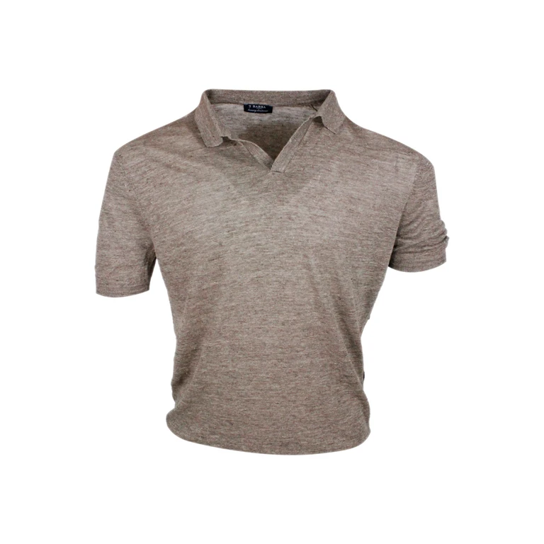 Barba Napoli T-shirts and Polos Blue 100li - Men