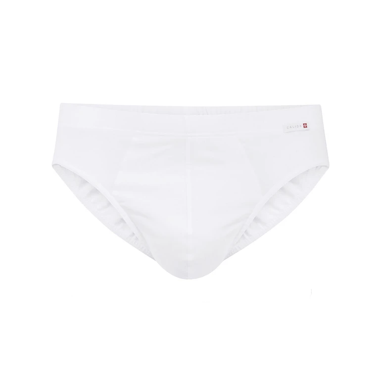 Calida Slip White Cotton Intimo - Men