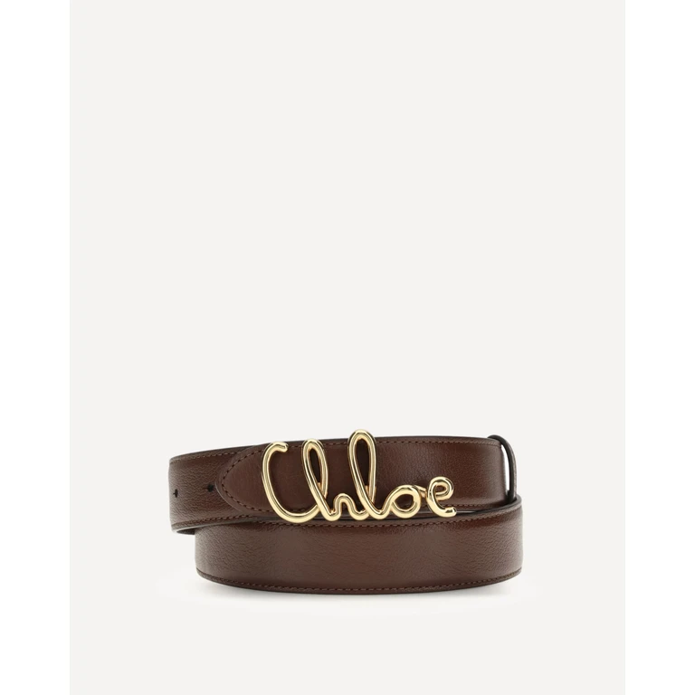 CHLOÉ Iconic leather Belt Female M