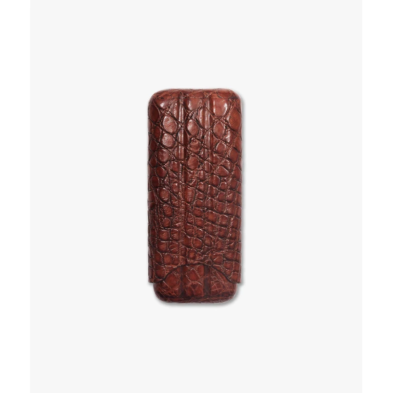 Larusmiani Triple Cigar Holder Habana Navy Cigars - Unisex