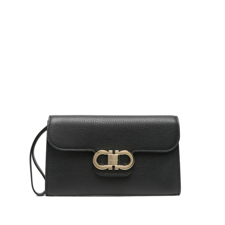 Ferragamo Gancini Clutch Bag