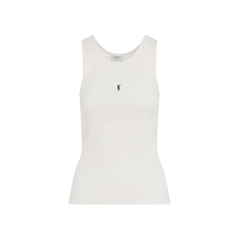 Saint Laurent Cotton Tank Top - Unisex