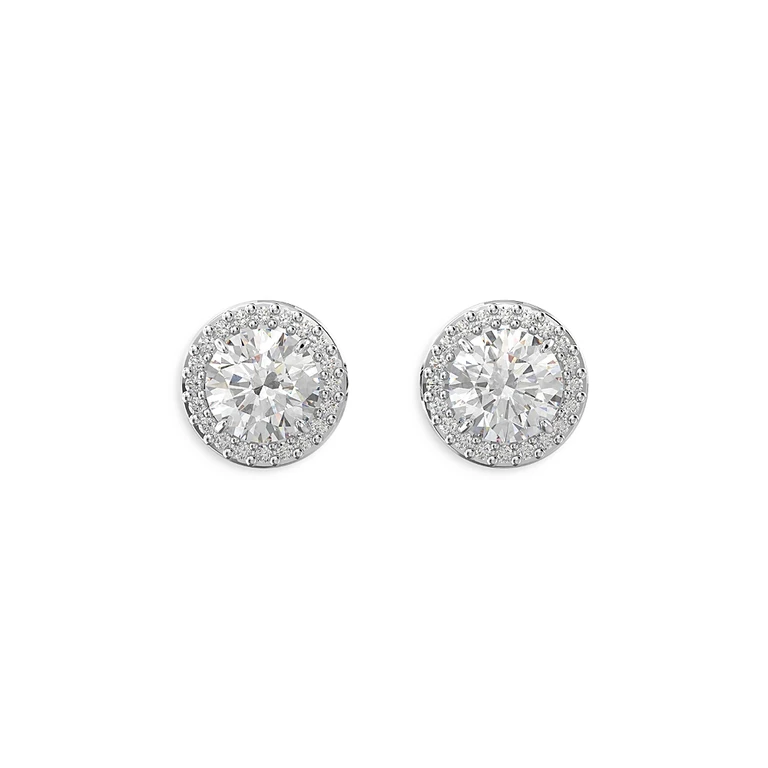 Swarovski Una Pave Stud Earrings