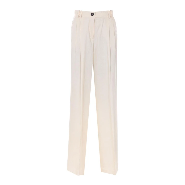 Pinko Pantalons Décontractés - Blanc