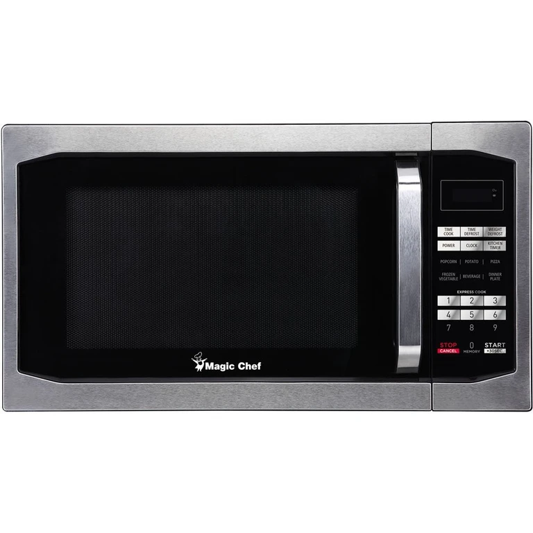 Magic Chef Countertop Microwave - Stainless Steel, 1.6 cu. ft.
