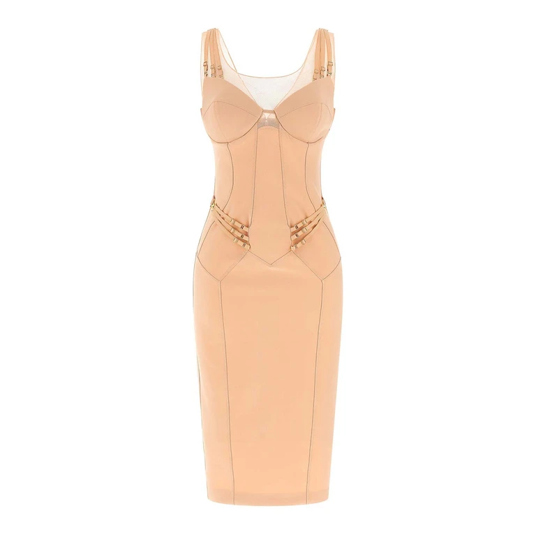 Elisabetta Franchi 누드 드레스