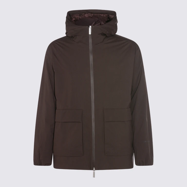 Herno Laminar Brown Down Jacket