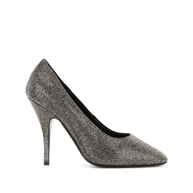 Ferragamo Womens Grey Pumps Heels