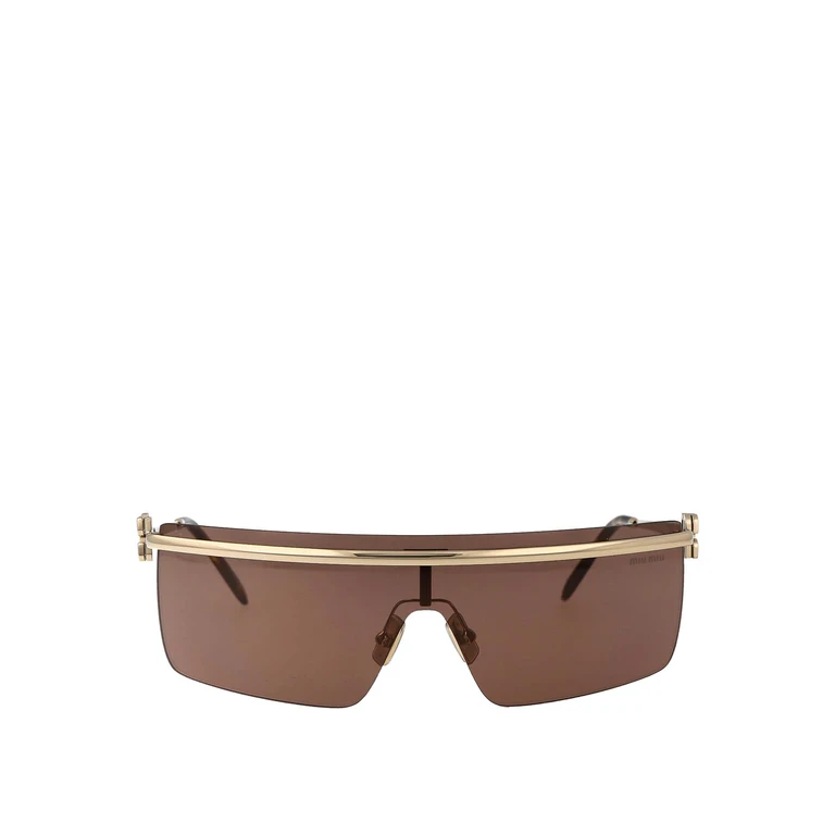 Miu Miu Lunettes De Soleil - Or