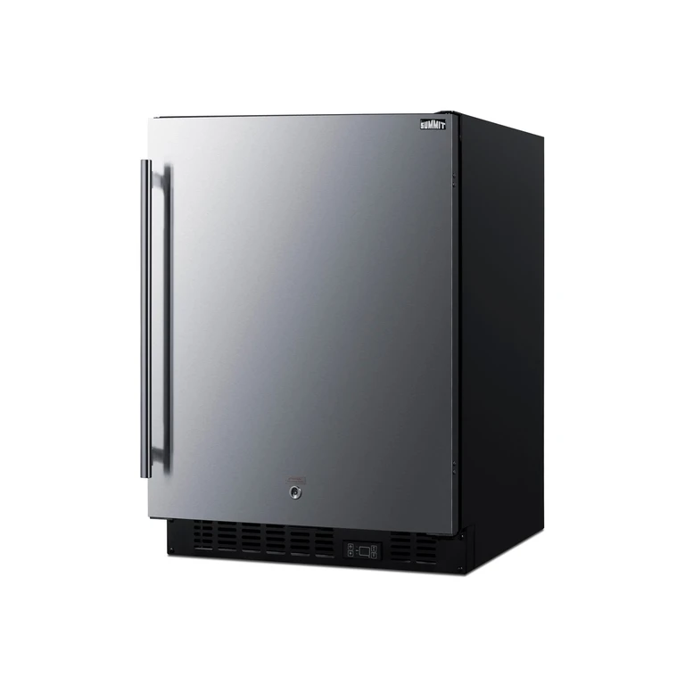 Summit 24" Wide Built-In Compact Freezer - Stainless Steel