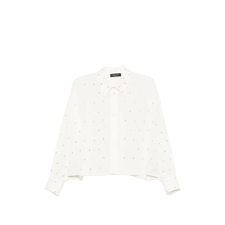 Fabiana Filippi Beaded-embellished Long-sleeve Shirt