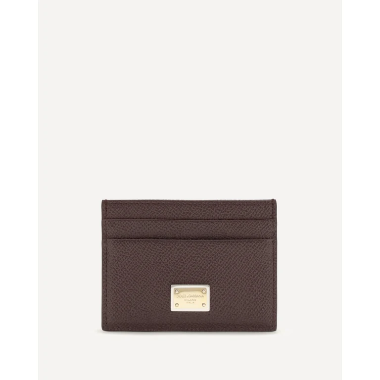 DOLCE & GABBANA Leather Cardholder Female UNI