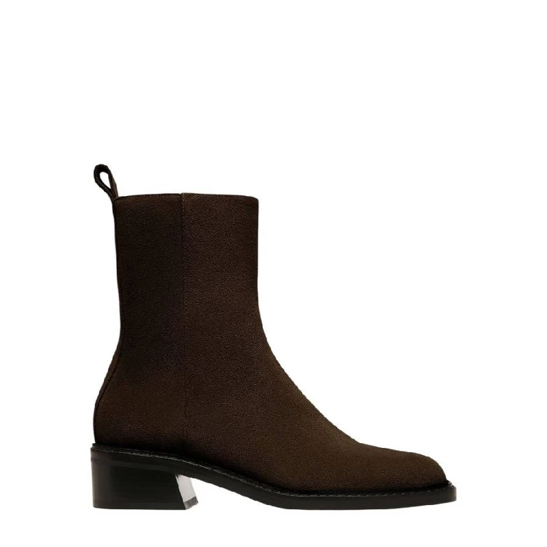 Bally Austine Block Heel Leather Boots