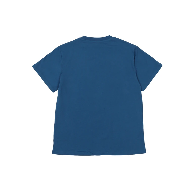 Stella McCartney T-SHIRT-TOP Blue Cotton Elastane Short Sleeves T-shirt
