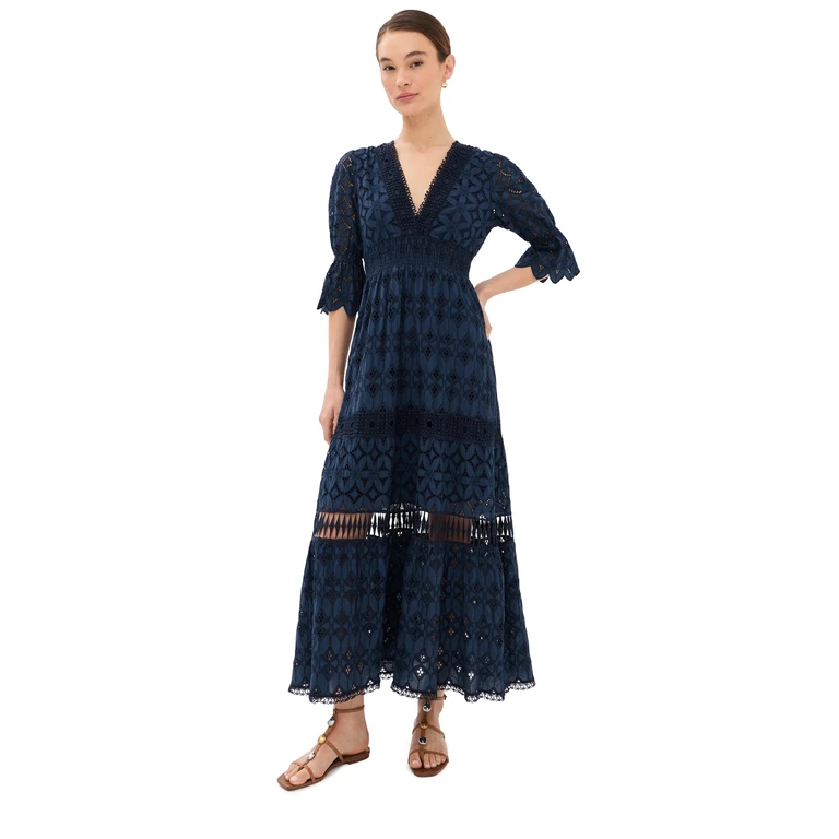 Temptation Positano Curry Dress White L