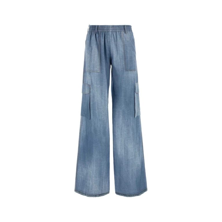 Ermanno Scervino D482p753emy S4217 Stampajeans Exterior: Viscose Pantaloni