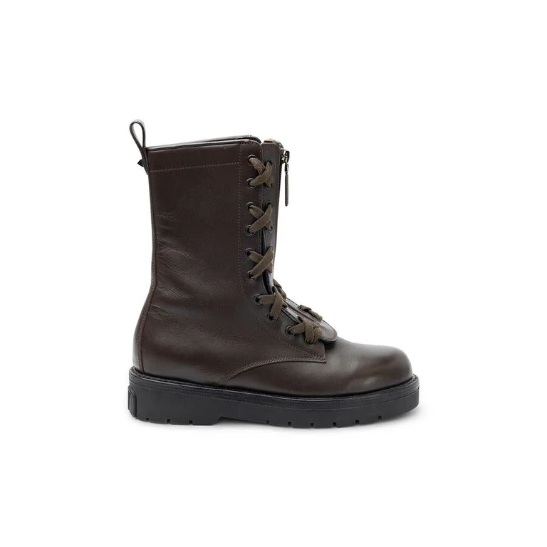 Valentino Ladies Brown Boots