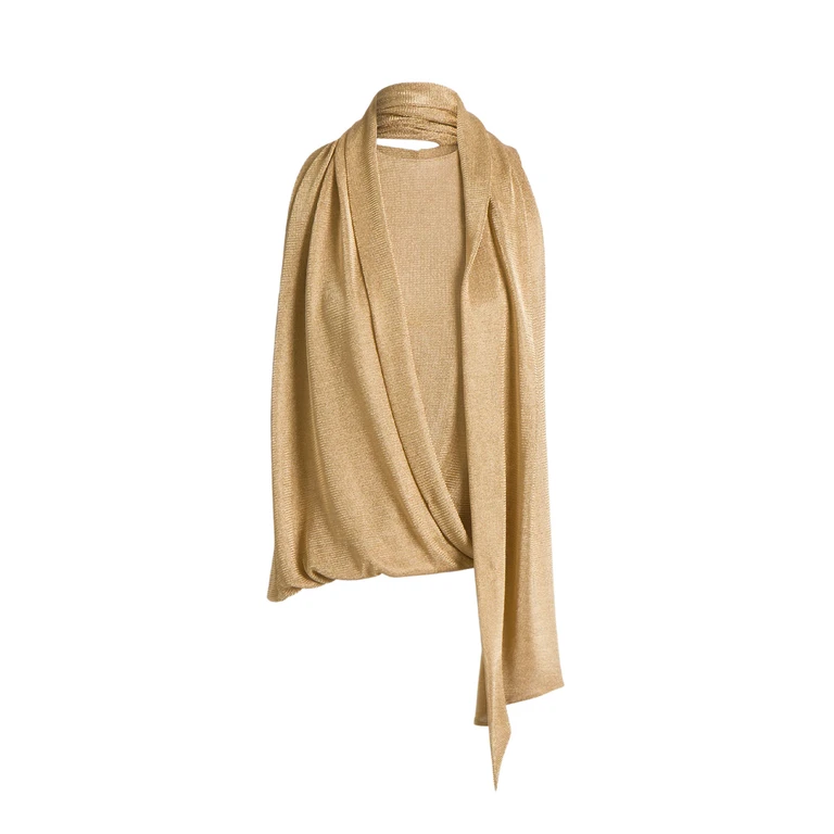 Alberta Ferretti Top Gold - Women
