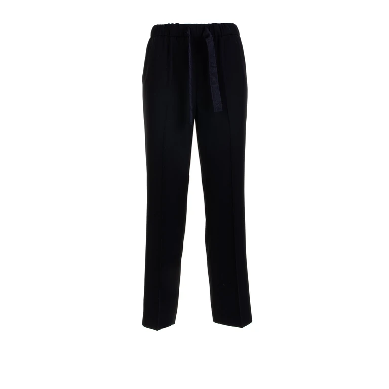 Via Masini 80 Trousers Black