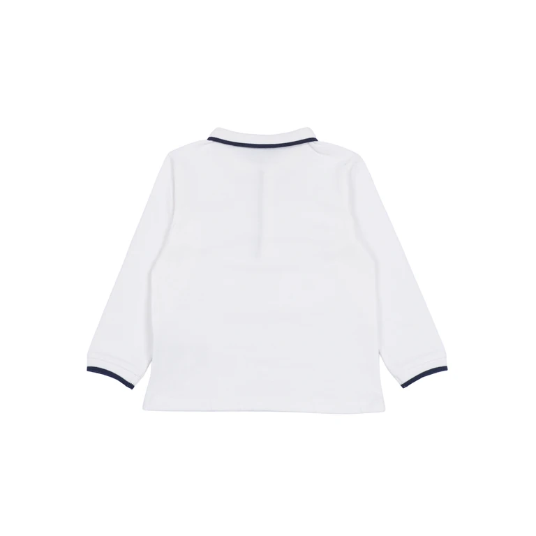 Tartine & Chocolat Polo White Cotton Shirt