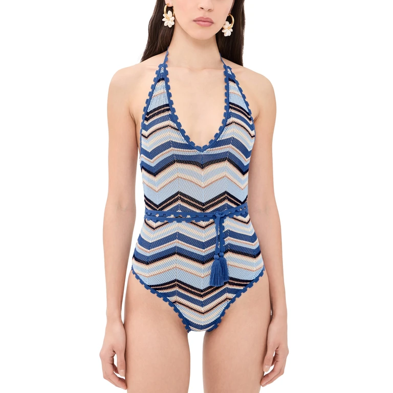 Devon Windsor Lilou One-Piece Swimsuit Marina XL