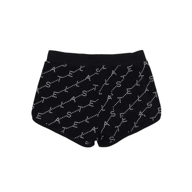 Stella McCartney JERSEY SHORTS Black Cotton