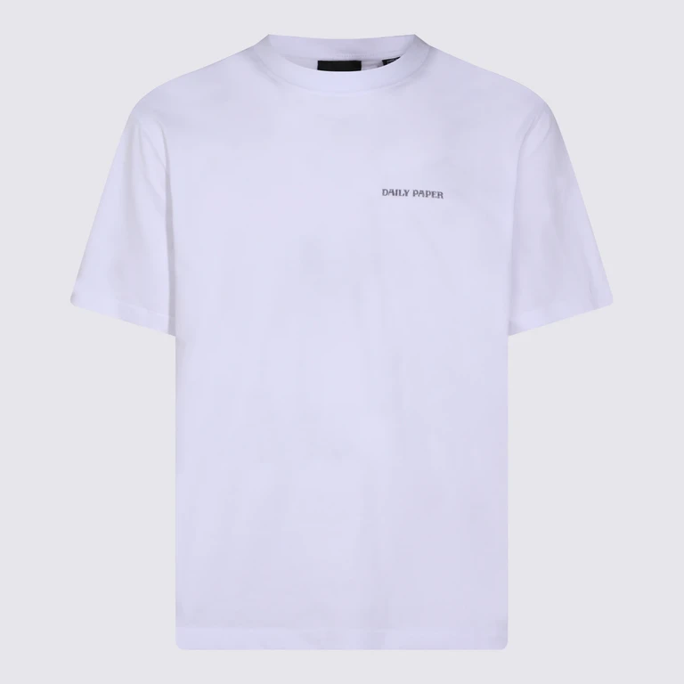 Daily Paper Uomo T-shirts and Polos White _100 % Co - Men