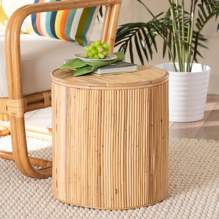 Milagra Light Brown End Table