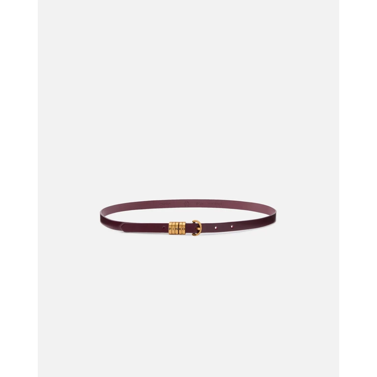 Pinko - Ceinture avec logo PINKO 1,2 cm - XS