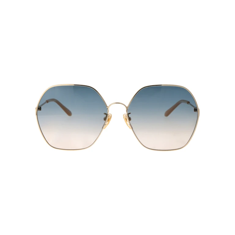 Chloé Ch0169sa 002 Gold Green Acetate Sunglasses - Women