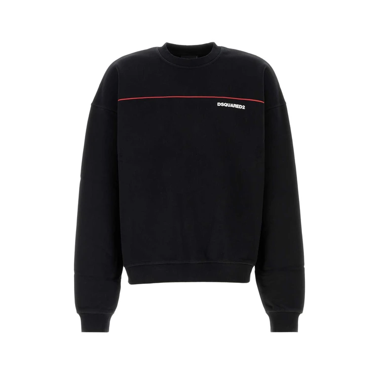 Dsquared2 S71gu0770d25028 900 Black Exterior: Cotton Felpe