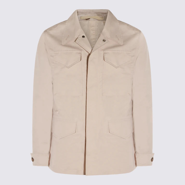 Gucci Beige Cotton Casual Jacket