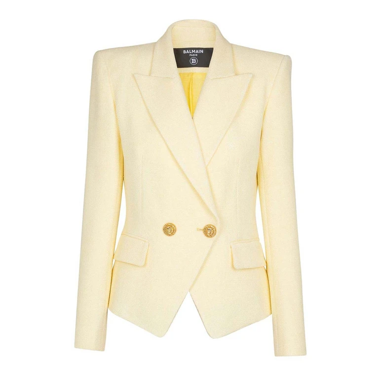 Balmain Blazer - Jaune Clair
