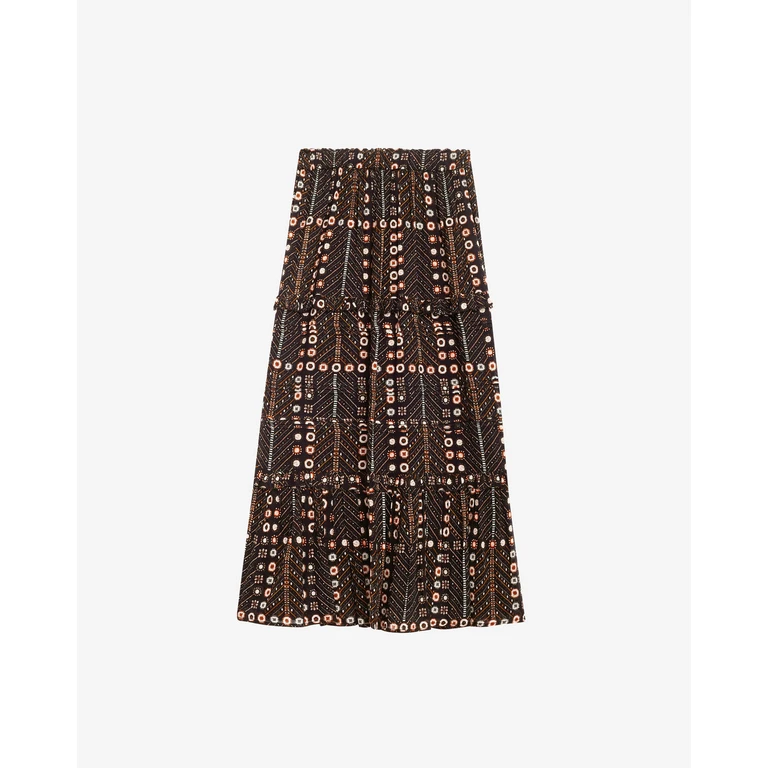 Jupe Diya - Femme - Noir Délavé - Taille34 - Marant Étoile