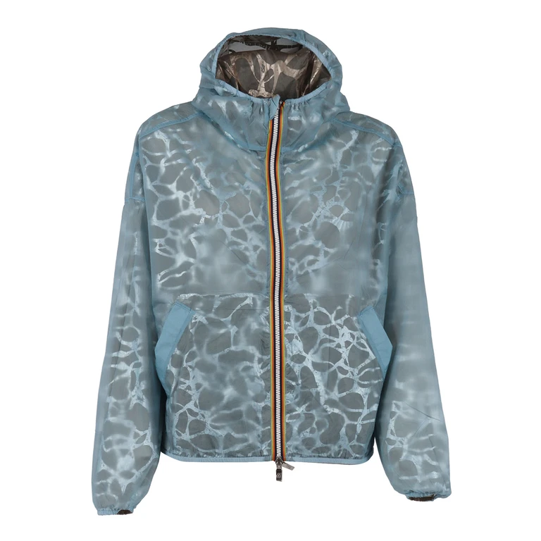 K-Way LAURETTE SUPER LIGHT LAMI DOUBLE JACKET Beige Nylon Giubbino Corto - Women