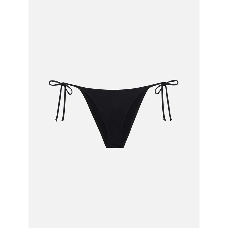 Mc2 Saint Barth Virgo Black Classic Swim Briefs Bottom - Women
