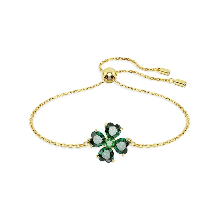 Swarovski Idyllia Crystal Clover Bolo Bracelet