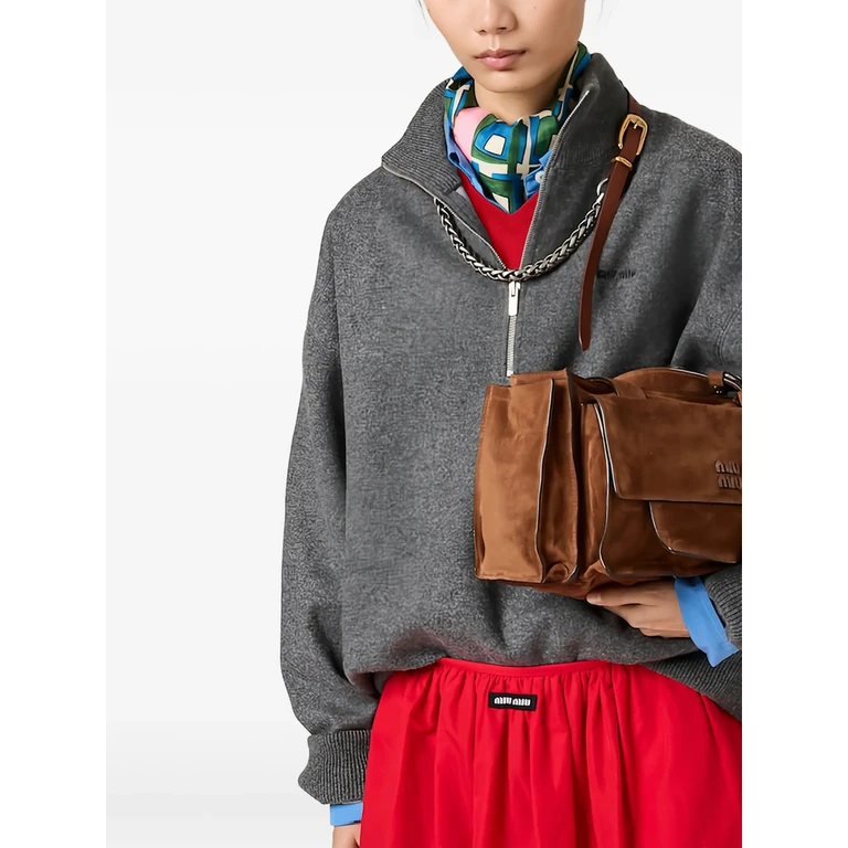 Miu Miu Half-zip Trui