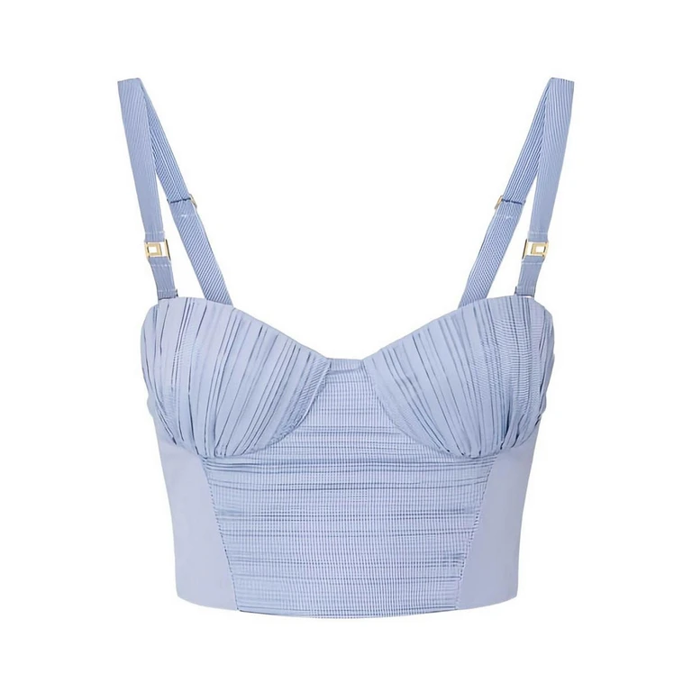 Elisabetta Franchi Top - Bleu