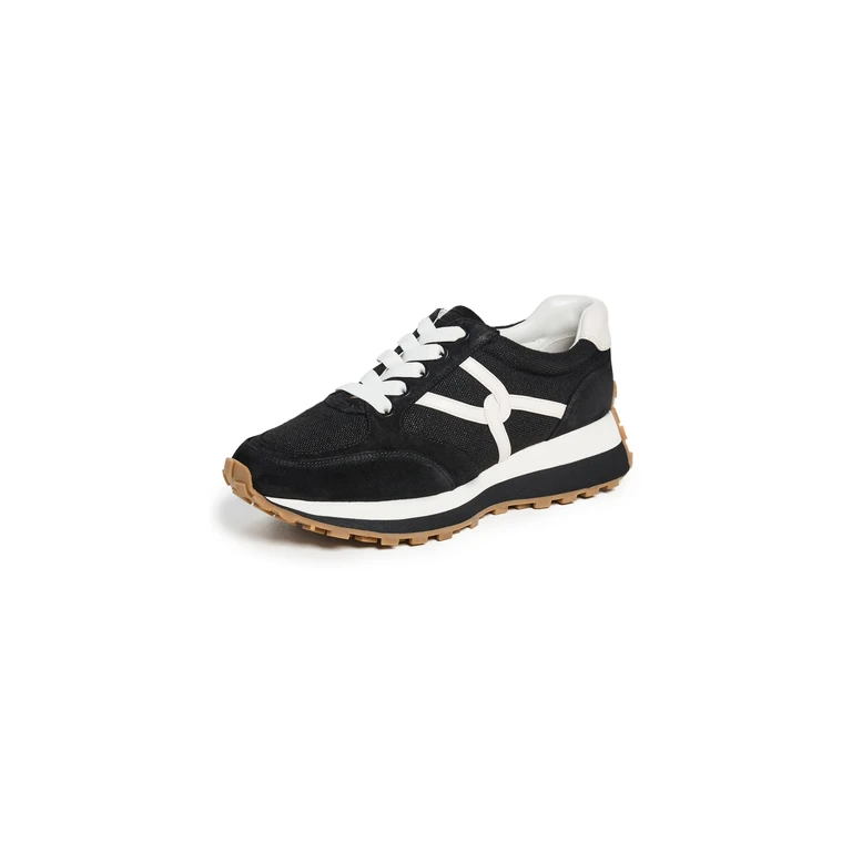Veronica Beard Valentina Sneakers Black/White 8.5