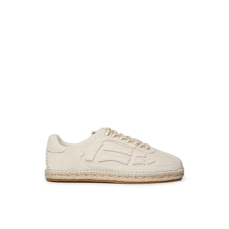 Amiri Chalk Suede Pacific Bones Sneakers Alabaster - Men